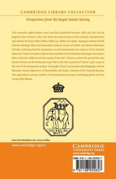 The History of India as Told by Its Own Historians - Volume 3