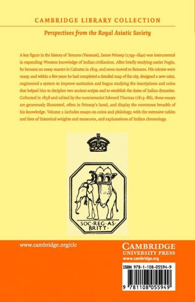 Essays on Indian Antiquities Historic Numismatic and Palaeographic - Volume 2