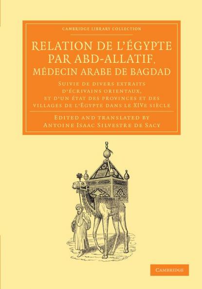 Relation de L'Egypte Par Abd-Allatif Medecin Arabe de Bagdad