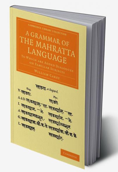 A Grammar of the Mahratta Language