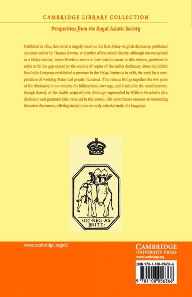 A Dictionary of the Malay Tongue
