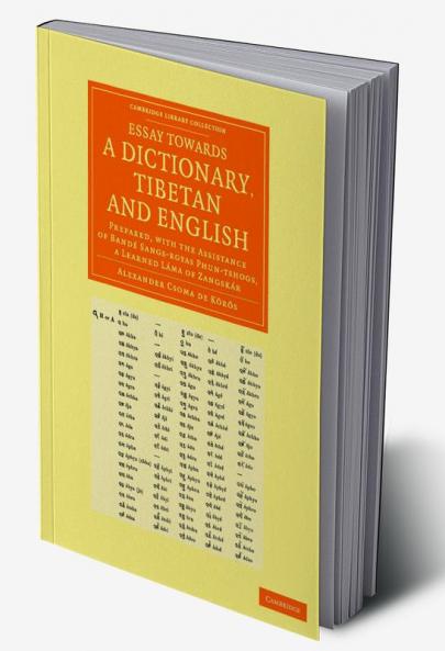 Essay Towards a Dictionary Tibetan and English