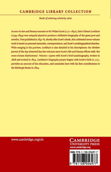 Memoirs of the Life of Sir Walter Scott Bart - Volume 1