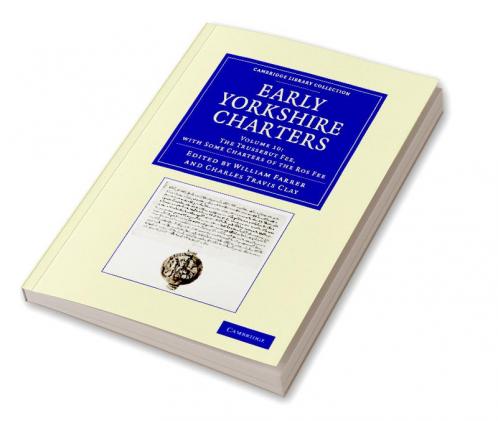 Early Yorkshire Charters