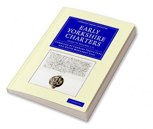 Early Yorkshire Charters