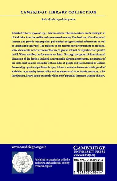 Yorkshire Deeds