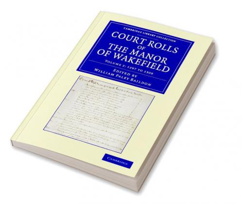 Court Rolls of the Manor of Wakefield
