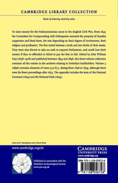 Yorkshire Royalist Composition Papers