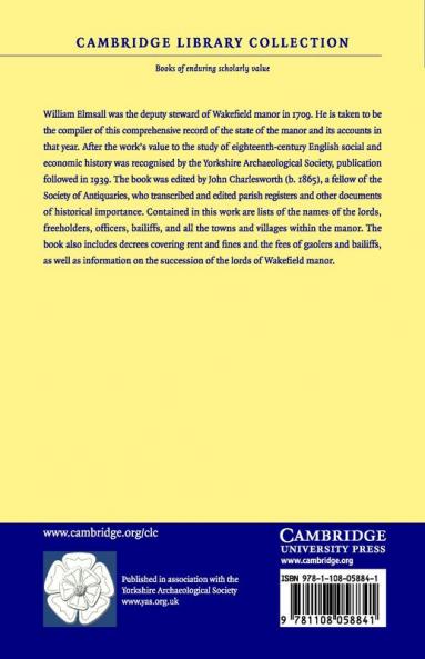 Wakefield Manor Book 1709