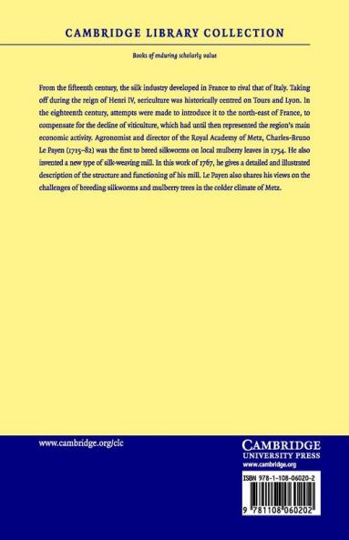Essai Sur Les Moulins a Soie