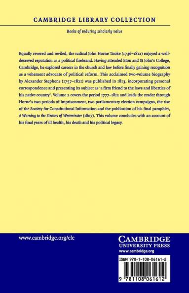 Memoirs of John Horne Tooke