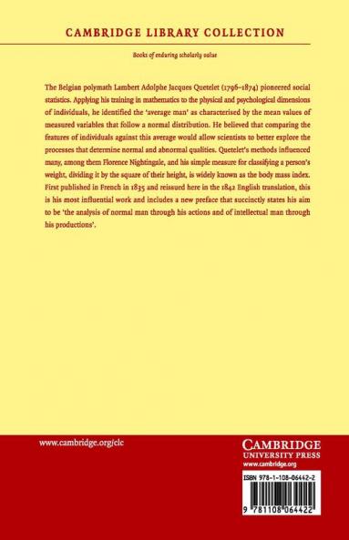 A Treatise on Man and the Development of His Faculties