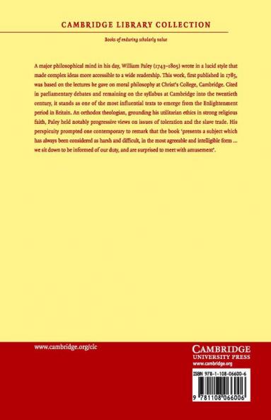 The Principles of Moral and Political Philosophy