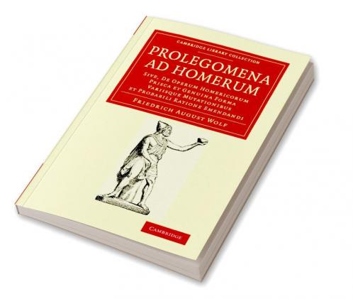 Prolegomena Ad Homerum