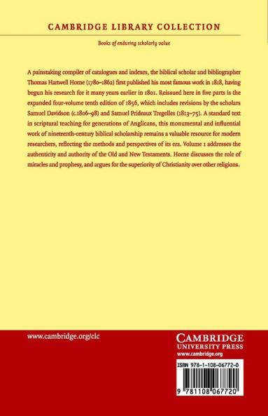 An  Introduction to the Critical Study and Knowledge of the Holy Scriptures