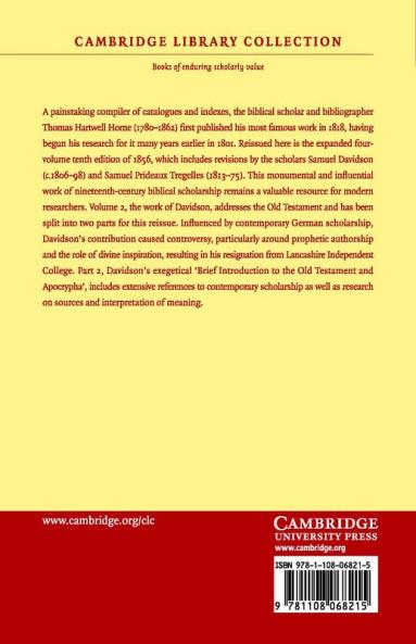 An  Introduction to the Critical Study and Knowledge of the Holy Scriptures