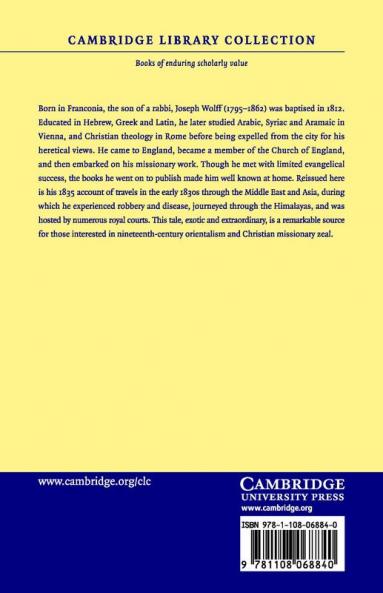 Researches and Missionary Labours Among the Jews Mohammedans and Other Sects