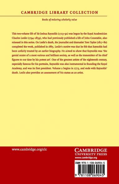 Life and Times of Sir Joshua Reynolds
