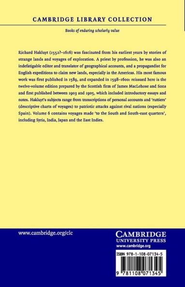 The Principal Navigations Voyages Traffiques and Discoveries of the English Nation