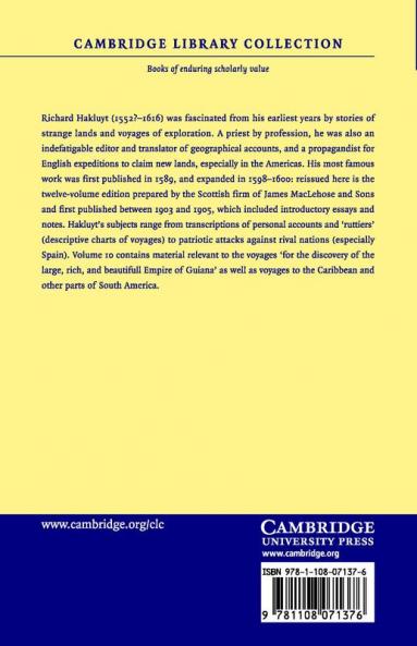 The Principal Navigations Voyages Traffiques and Discoveries of the English Nation