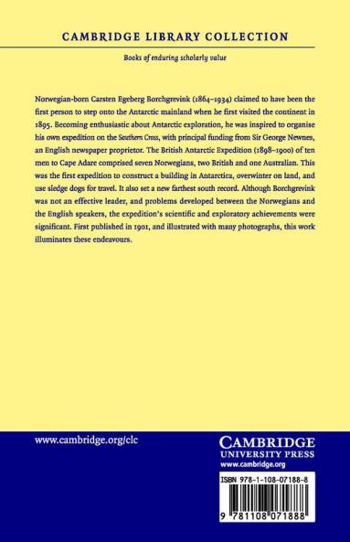 First on the Antarctic Continent