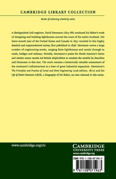 Sketch of the Civil Engineering of North America