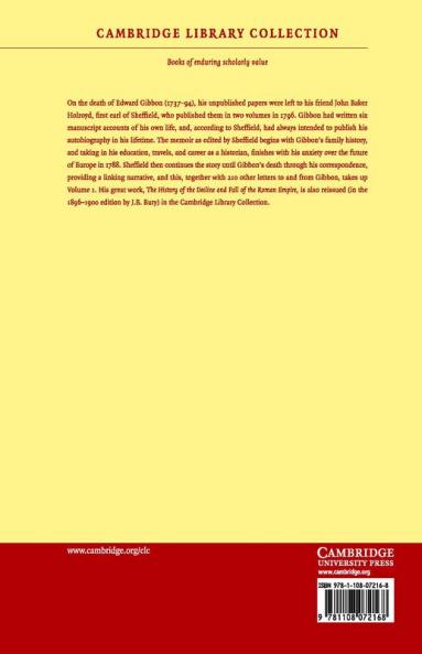 Miscellaneous Works of Edward Gibbon Esquire