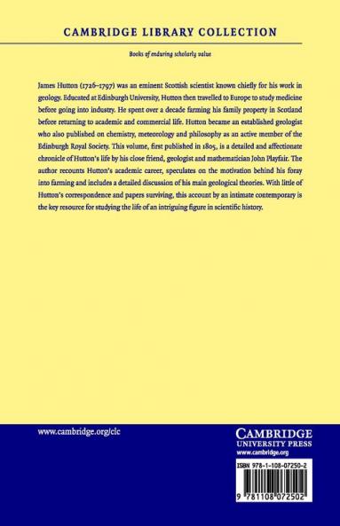 Biographical Account of James Hutton M.D. F.R.S.             Ed.