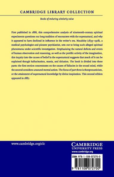Natural Causes and Supernatural Seemings