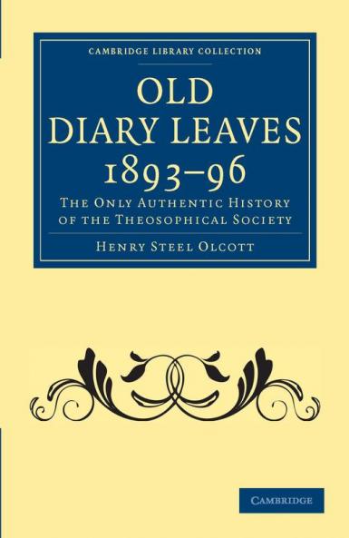 Old Diary Leaves 1893-6