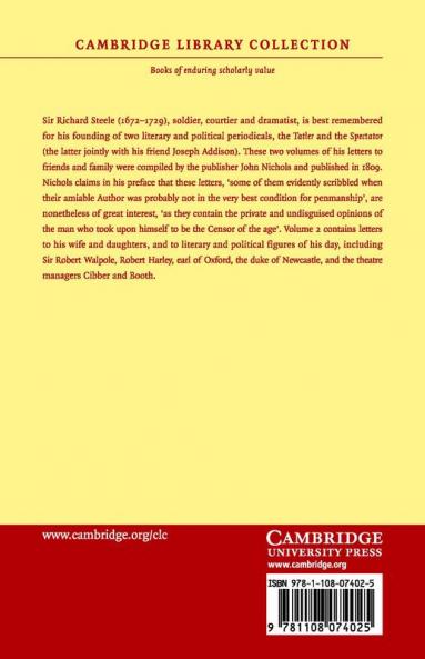 The Epistolary Correspondence of Sir Richard Steele