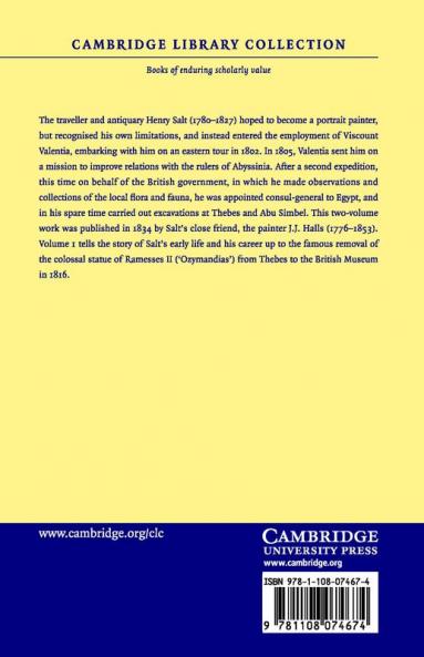 The Life and Correspondence of Henry Salt Esq.