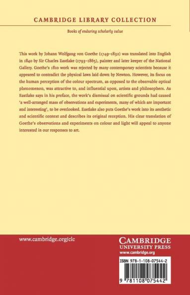 Goethe's Theory of Colours