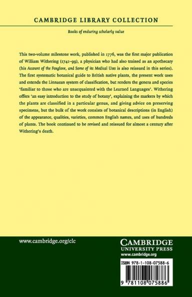 A Botanical Arrangement of All the Vegetables Naturally Growing in             Great Britain - Volume 2