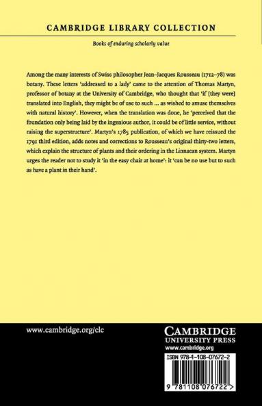 Letters on the Elements of Botany
