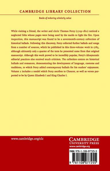 Reliques of Ancient English Poetry - Volume 2