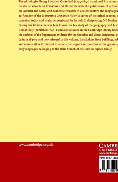 Rudimenta linguae umbricae et rudimenta linguae             oscae