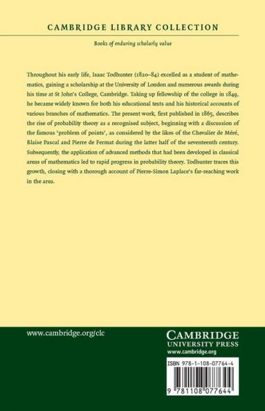 A History of the Mathematical Theory of Probability