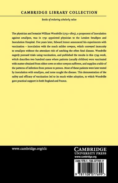 Reports of a Series of Inoculations for the Variolae Vaccinae or Cowpox