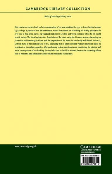 The Natural History of the Tea-Tree