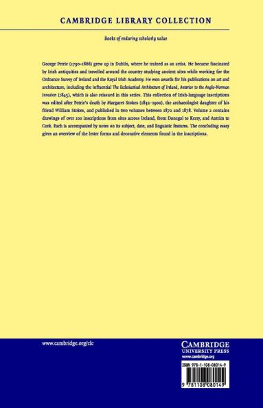 Christian Inscriptions in the Irish Language - Volume             2