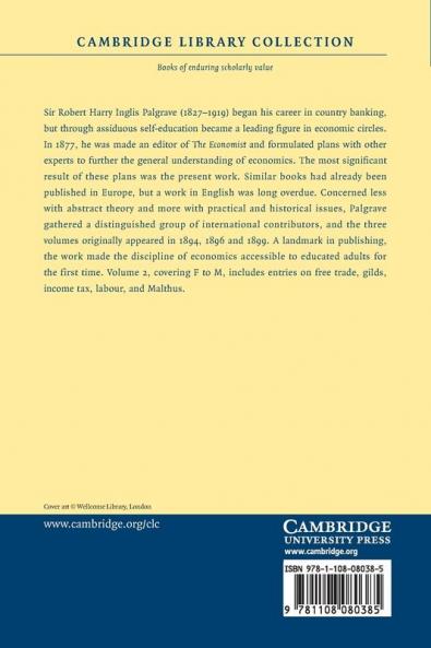 Dictionary of Political Economy - Volume 2
