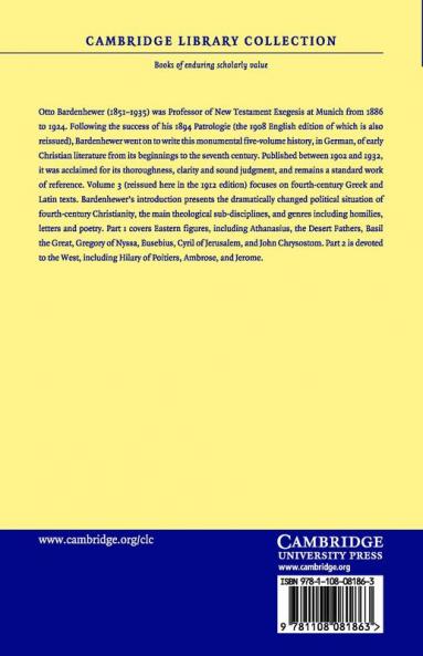 Geschichte der altkirchlichen Literatur