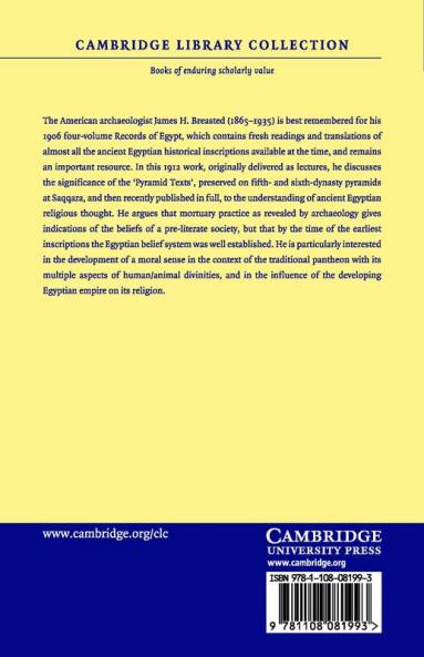 Development of Religion and Thought in Ancient Egypt