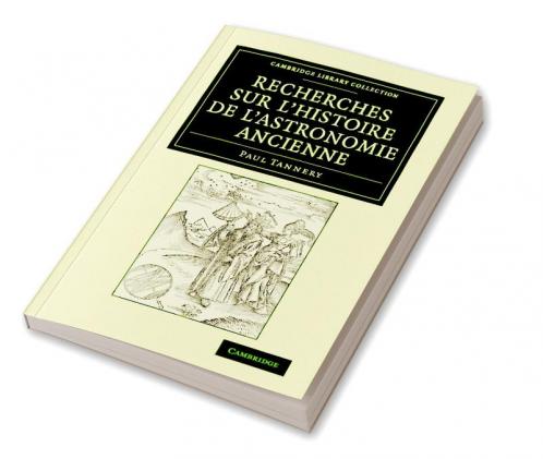 Recherches sur l'histoire de l'astronomie             ancienne