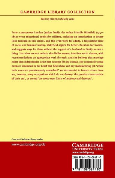 Reflections on the Present Condition of the Female Sex