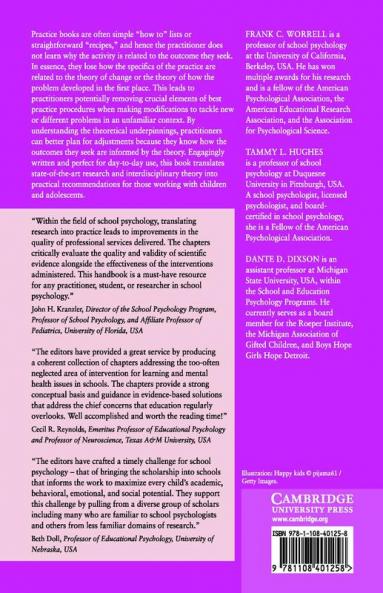 The Cambridge Handbook of Applied School Psychology