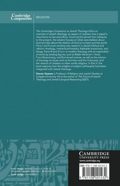The Cambridge Companion to Jewish Theology