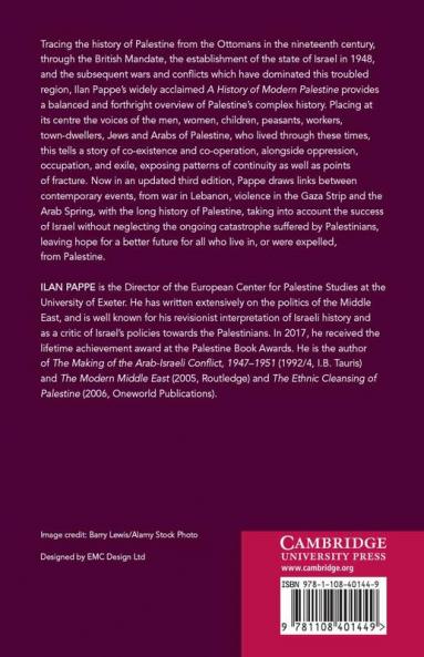 A History of Modern Palestine