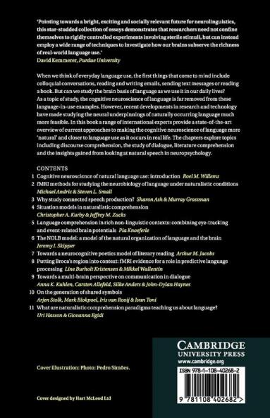 Cognitive Neuroscience of Natural Language Use